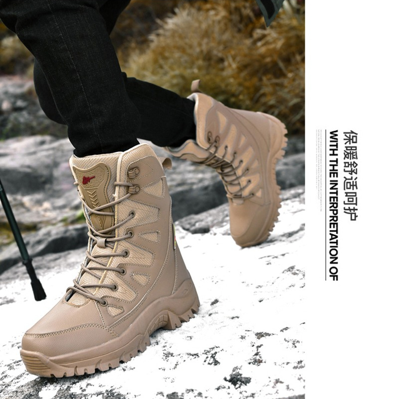 Leatherwork Boots - Neue Hochwertige Leder-Arbeitsstiefel für Herren, Hohe