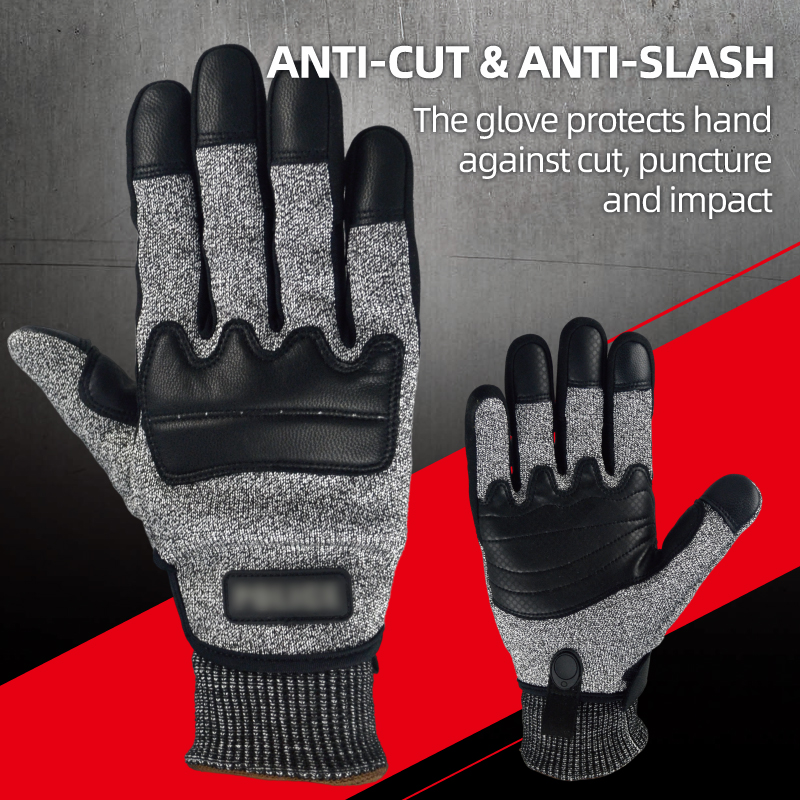 Leatherworking Leveling - XYEHS F-Level Anti-Cut Taktische Handschuhe –
