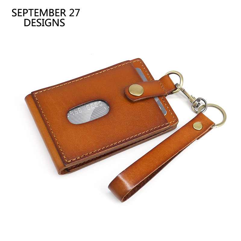 Leather Work Japan - ID-Ausweis halter für Büroarbeiten Echt leder