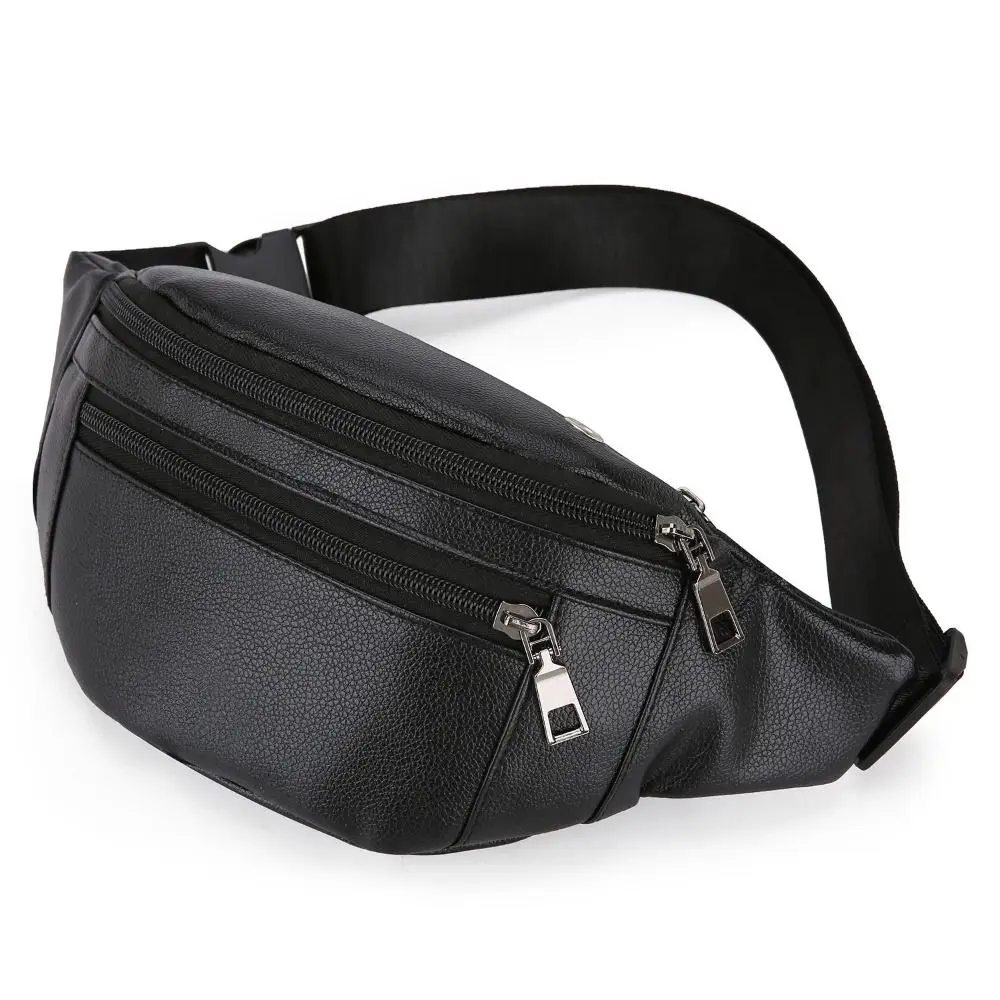 Leatherwork Bag - Multifunktionale Crossbody-Geldbörse für Outdoor, Business und