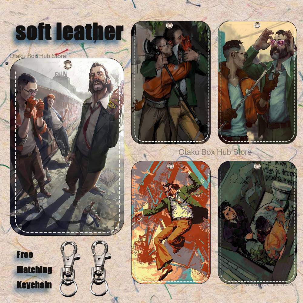 Leather Work - Spiel D-Disco E-Elysiums Halter Schlüsselanhänger für