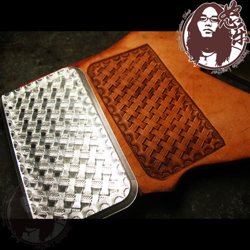Unique Leather Work - Gewebtes Muster Handarbeit einzigartiges Design Lederarbeitswerkzeuge