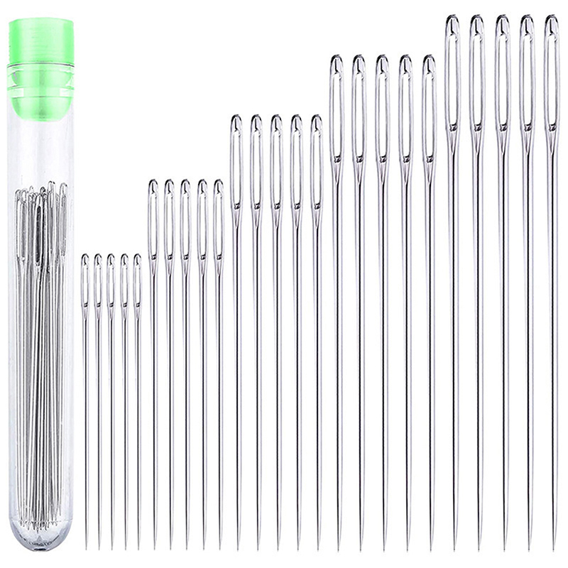 Leatherwork Needles - 25 Stück große Augen nähnadeln Nähnadeln
