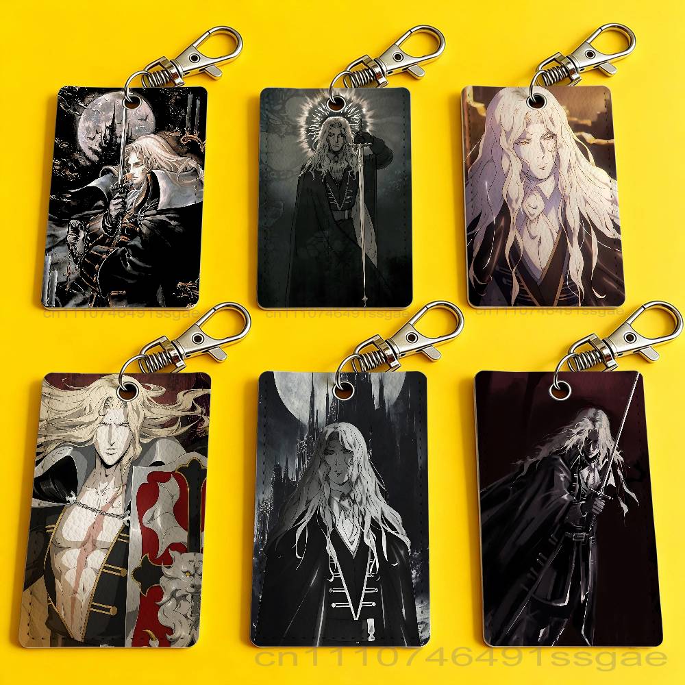 Leather Work - Game C-Castlevania Alucard Ausweishalter, Schlüsselanhänger für