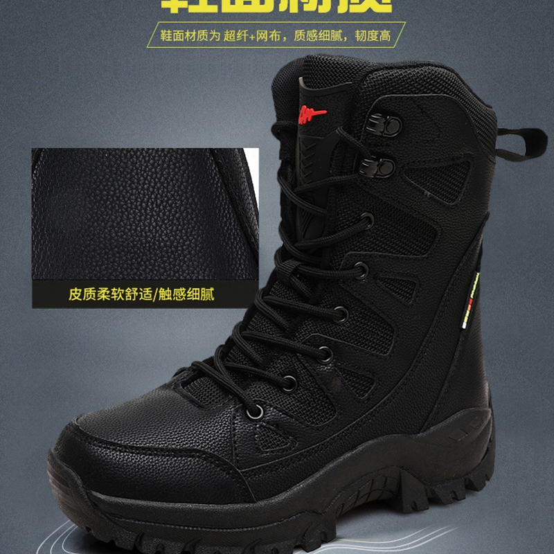 Neue Hochwertige Leder-Arbeits – Leatherwork Boots Bewertung und Preis
