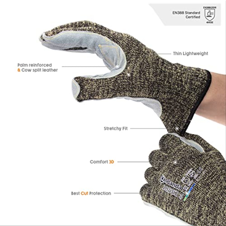 Gartenarbeitshandschuhe: Schni – Leatherworking Leveling Bewertung und Preis