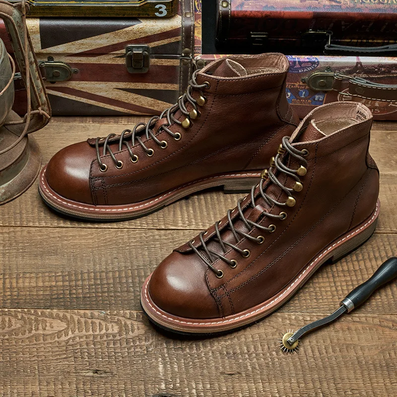 Handgemachte britische große G – Leatherwork Boots Bewertung und Preis