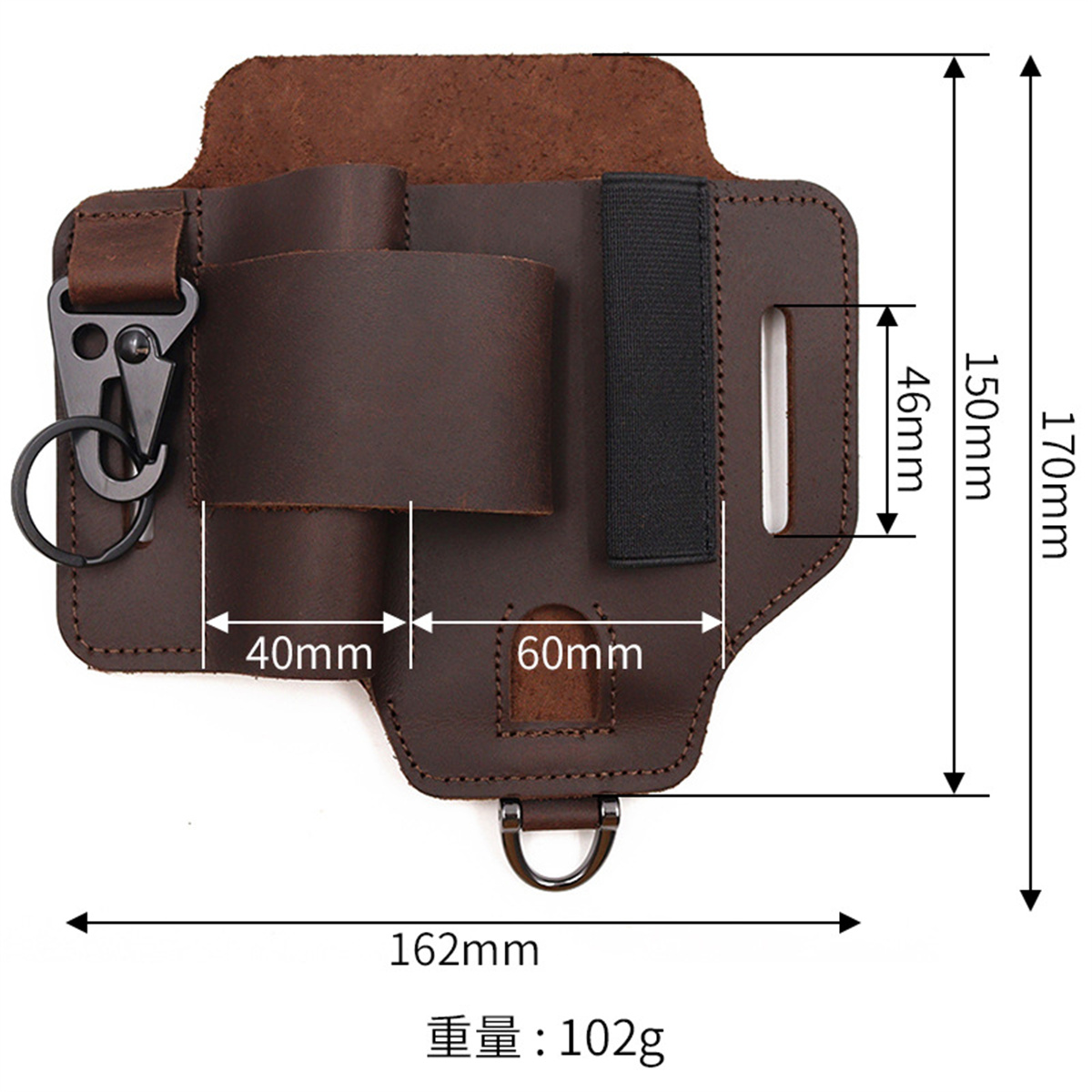EDC Taktische Werkzeug Holster – Leatherwork Bag Bewertung und Preis