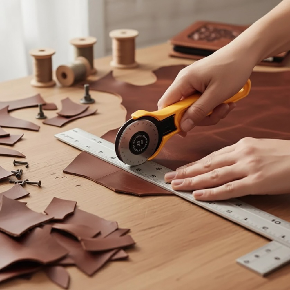 45 mm rotierender Stoffschneid – Leatherwork Projects Bewertung und Preis