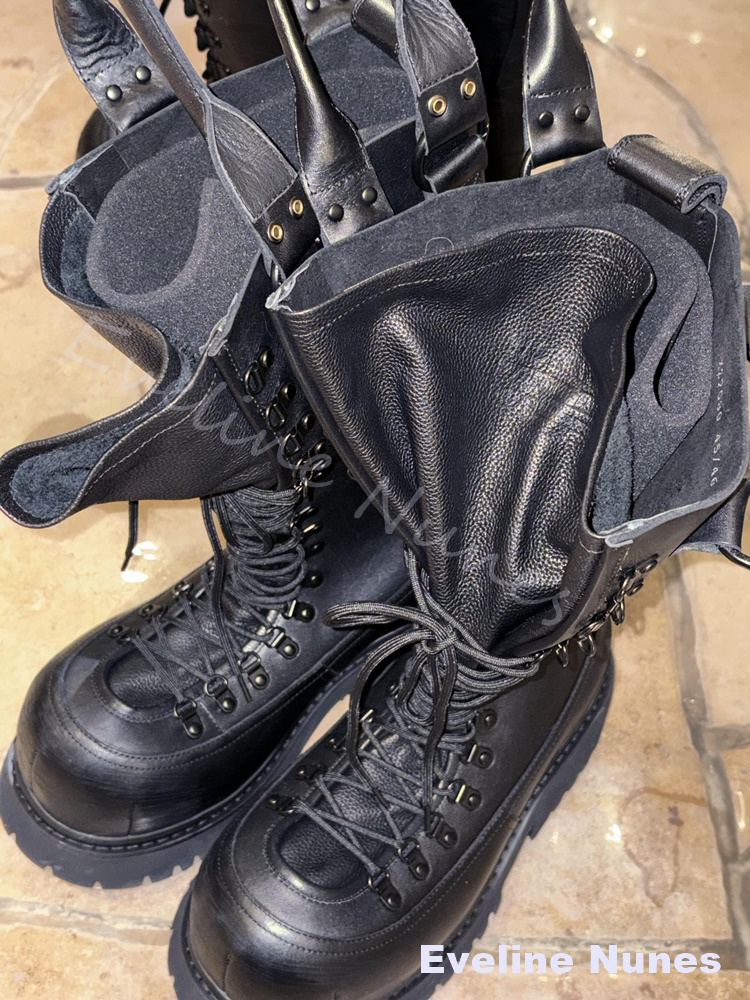 Retro Echtleder Motorradstiefe – Leatherwork Boots Bewertung und Preis