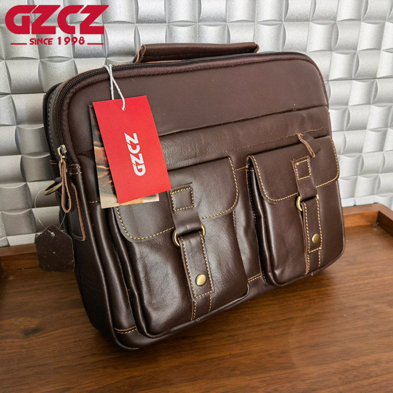 GZCZ Herren-Handtasche Freizei – Leatherwork Bag Bewertung und Preis