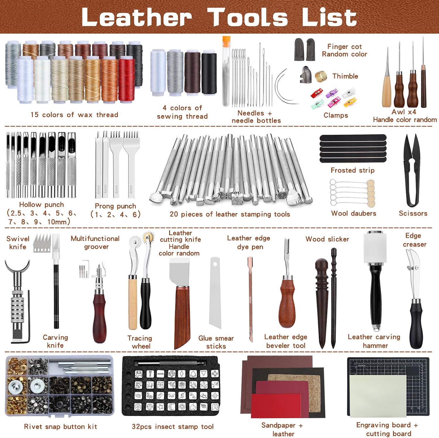 Lederbearbeitungs-Set mit Werk – Leather Work Bewertung und Preis