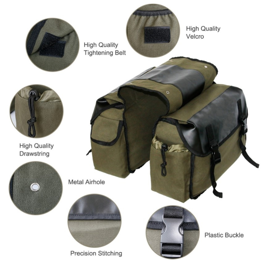 Leinwand Leder Hinten Sattelta – Leatherwork Bag Bewertung und Preis