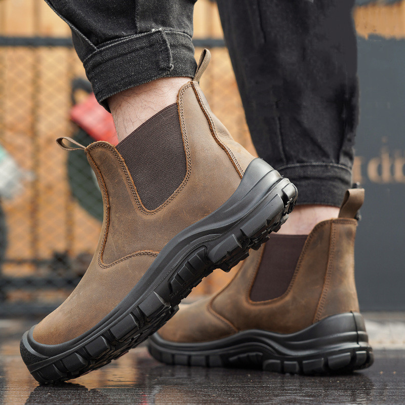 Große Herrenmode mit Stahlkapp – Leatherwork Boots Bewertung und Preis