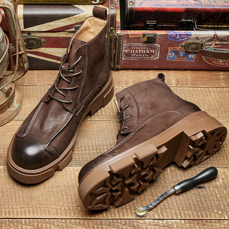 Herren-Kampfstiefel im britisc – Leatherwork Boots Bewertung und Preis
