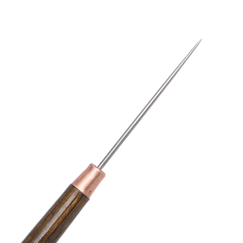 1PC Nähen Ahle Holz Griff Legi – Leatherwork Needles Bewertung und Preis