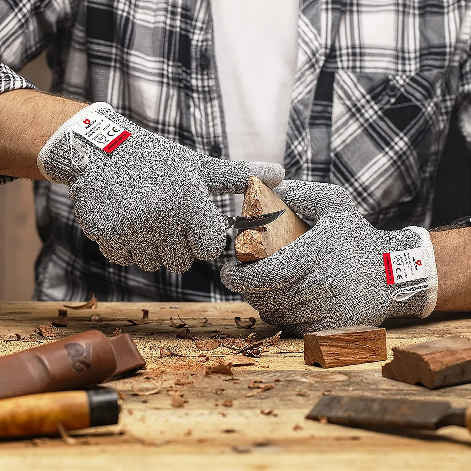 Schnittfeste Handschuhe der St – Leatherworking Leveling Bewertung und Preis