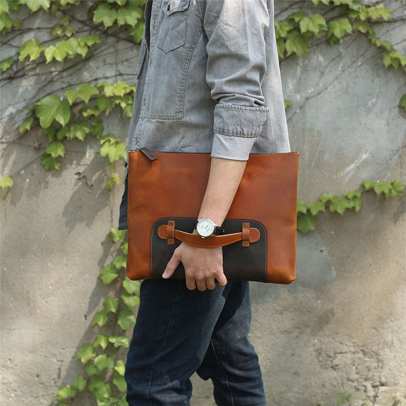 Vintage handgefertigte Herren- – Vintage Leatherwork Bewertung und Preis