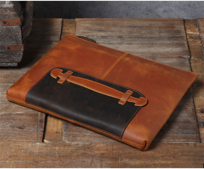 Vintage handgefertigte Herren- – Vintage Leatherwork Bewertung und Preis