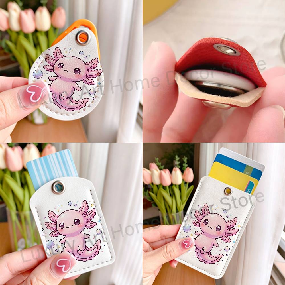 Niedlicher rosa A-Axolotl Cart – Leather Work Bewertung und Preis