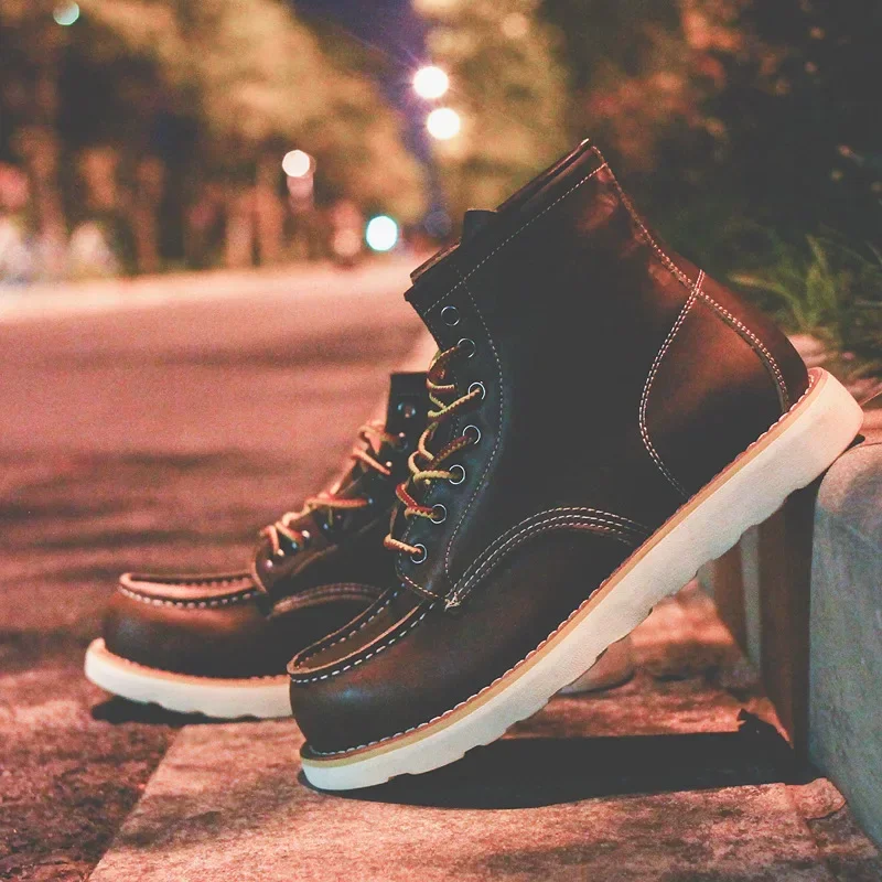 Echtes Leder Herrenstiefel Vin – Leatherwork Projects Bewertung und Preis