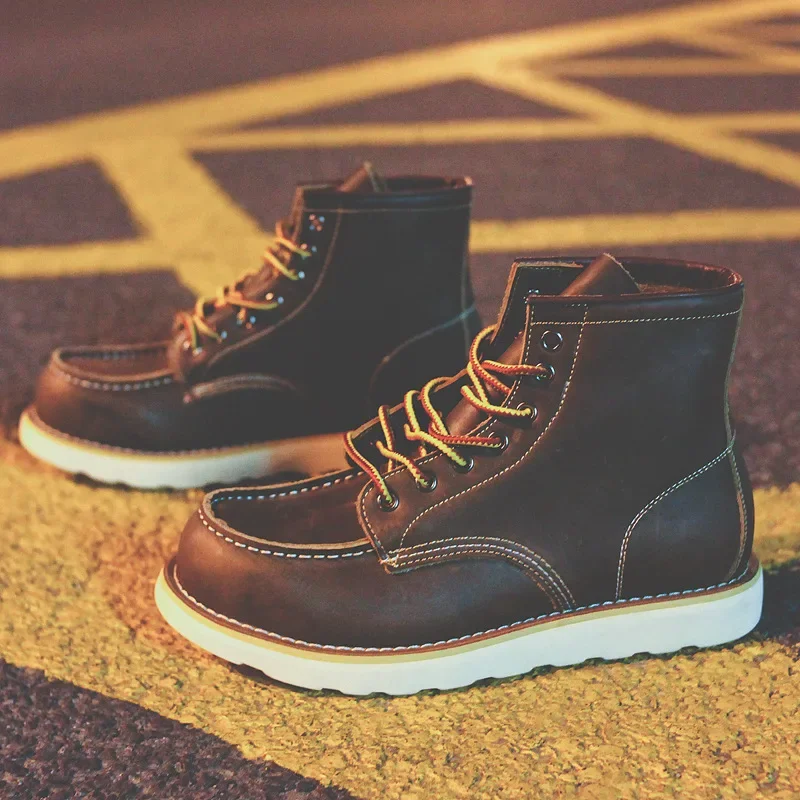 Echtes Leder Herrenstiefel Vin – Leatherwork Projects Bewertung und Preis