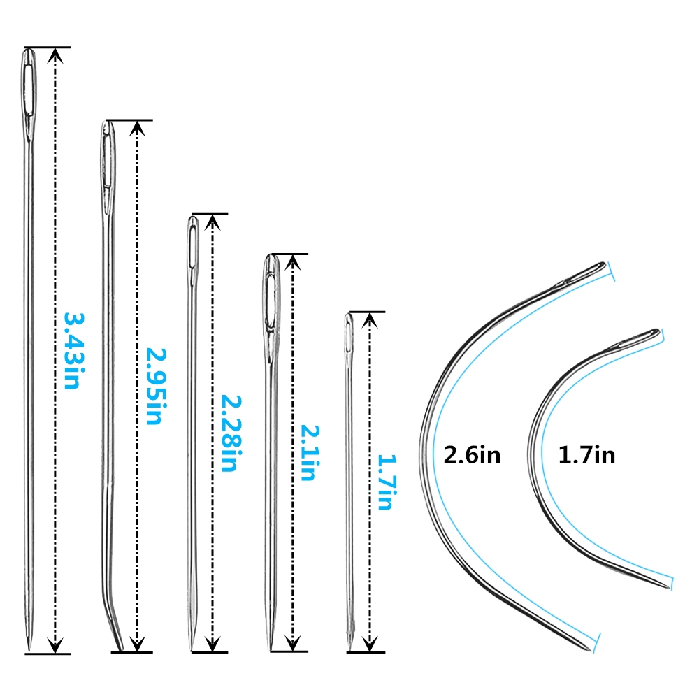 7 teile/paket Leder Nähnadel s – Leatherwork Needles Bewertung und Preis