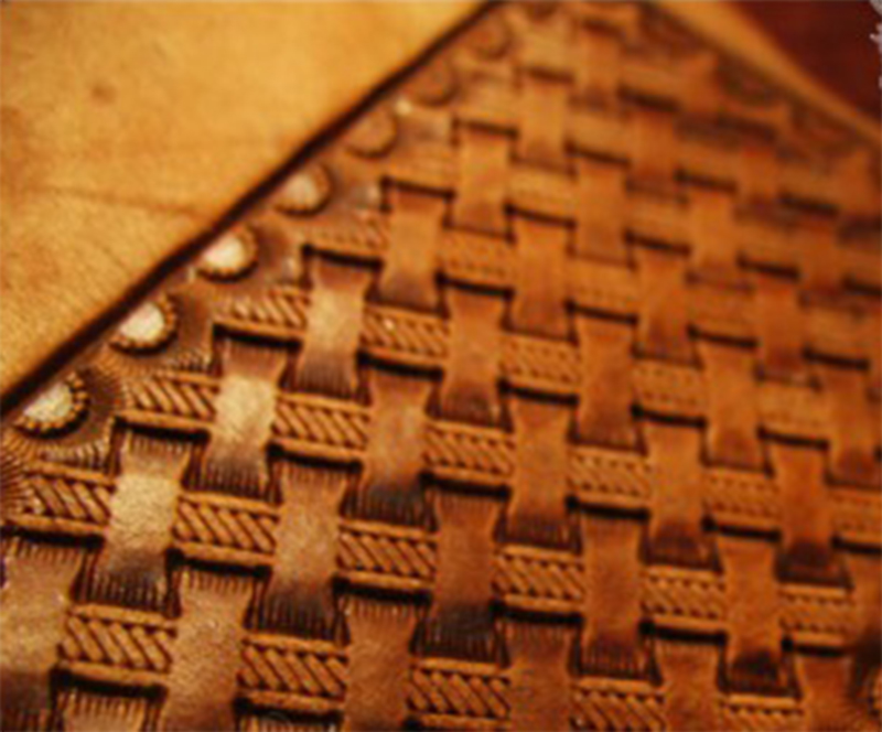 Gewebtes Muster Handarbeit ein – Unique Leather Work Bewertung und Preis