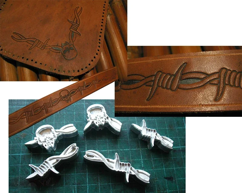 5 Stück Dornen und Totenkopfmu – Unique Leather Work Bewertung und Preis