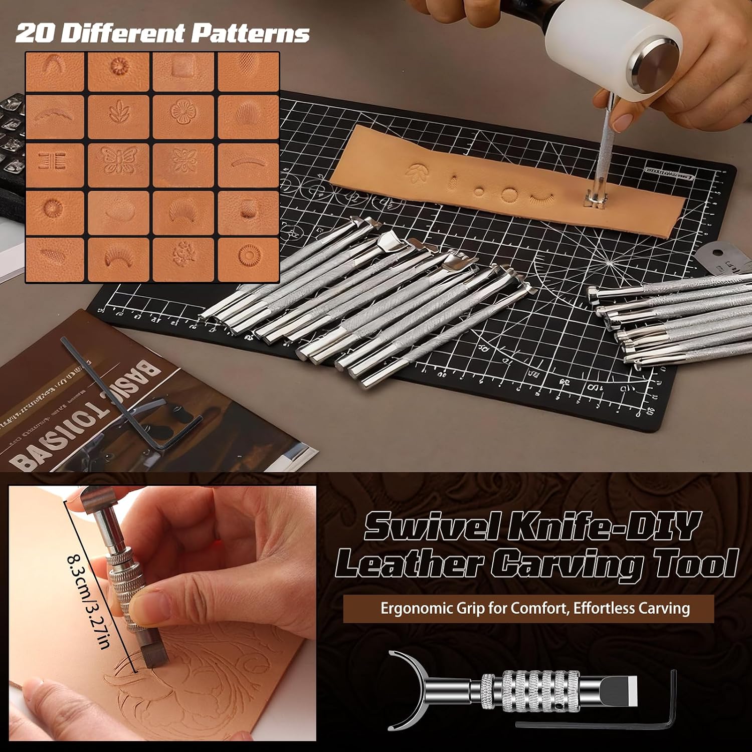 Lederbearbeitungs-Set, Lederwe – Leather Work Bewertung und Preis