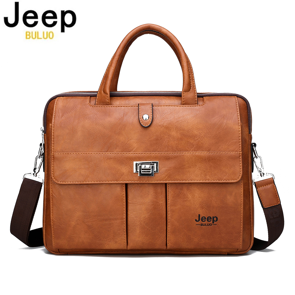 Jeep Buluo Herren-Leder-Aktent – Leatherwork Bag Bewertung und Preis