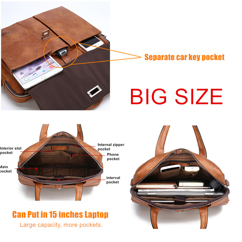 Jeep Buluo Herren-Leder-Aktent – Leatherwork Bag Bewertung und Preis