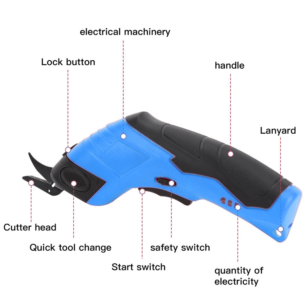 3,6 V elektrische Schere Stoff – Leatherwork Projects Bewertung und Preis