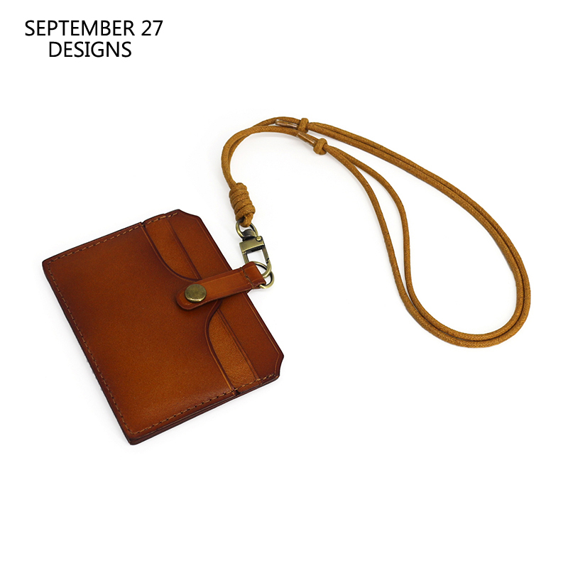 ID-Abzeichen für Büroarbeit ec – Vintage Leatherwork Bewertung und Preis