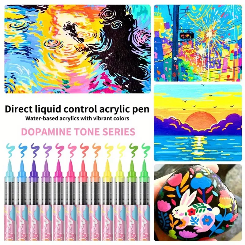 12 Farben Acrylmarker Weiche P – Copic Marker Sketch Bewertung und Preis