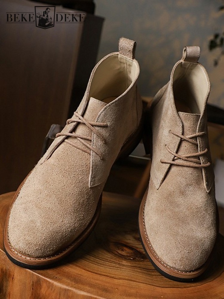 Mode Vielseitige Männliche Sch – Leatherwork Boots Bewertung und Preis